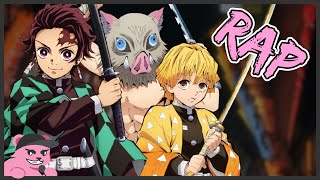 Demon Slayer Rap Song | "Three Swordsmen" | SHWABADI ft. Rustage & Connor Quest!