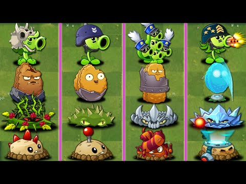 Random 4 Team Plants Battlez Battlez - Who Will Win? - Pvz 2 Team Plant vs Team Plant