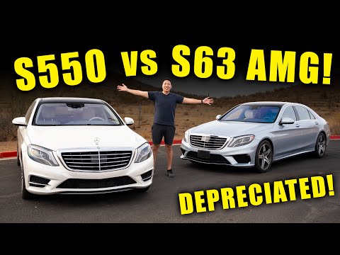 75% Off Depreciated Mercedes S-Class Review! | S63 AMG vs S550