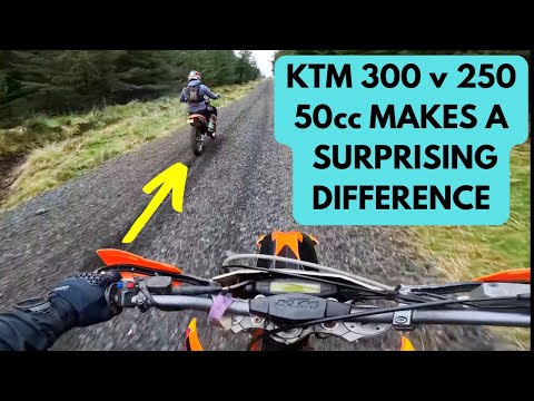 KTM 250 EXC vs 300 EXC | 3 RACES AND THE REAL DIFFERENCE