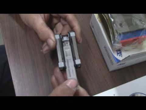 How to Install Linear Guide Blocks onto a Linear Rail