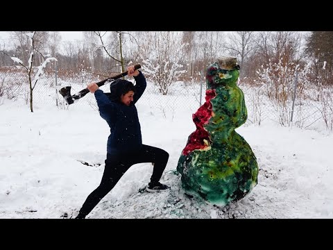 Luźne strzelanie z Kaczorkiem! jak za DAWNYCH LAT!!  wersja zima