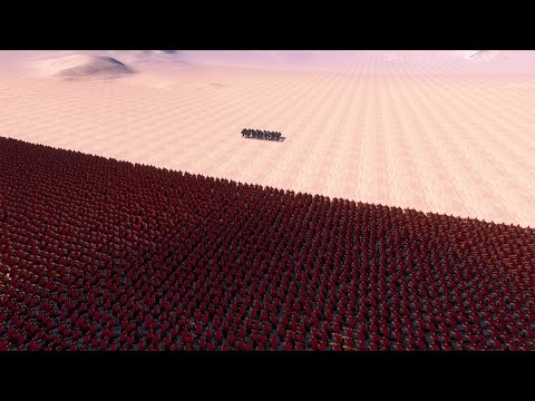 30 SUPER SOLDIERS vs 30.000 SPARTANS - Ultimate Epic Battle Simulator