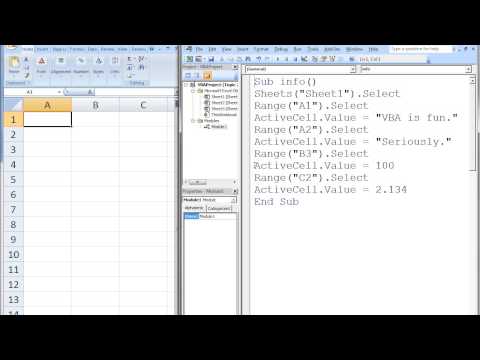 Excel VBA Topic 2.5 - Absolute vs Relative References in VBA