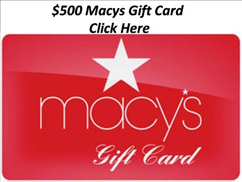 Printable Macy S Gift Certificates 03 2022