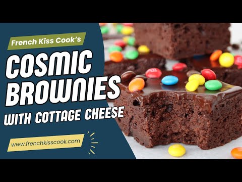 Cosmic Brownies (with cottage cheese) Recipe