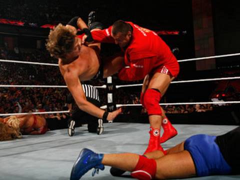 Raw: Santino Marella & Eve vs. William Regal & Maryse