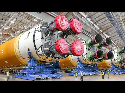 Inside Gigantic Factory Building US's Most Powerful Space Rockets