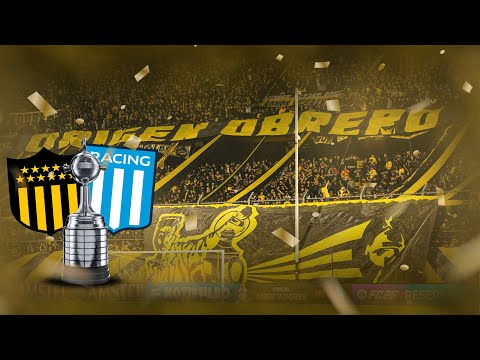 "Recibimiento y fiesta HINCHADA DE PEÑAROL vs Racing (ARG) - Copa Libertadores 2025" Barra: Barra Amsterdam &bull; Club: Peñarol
