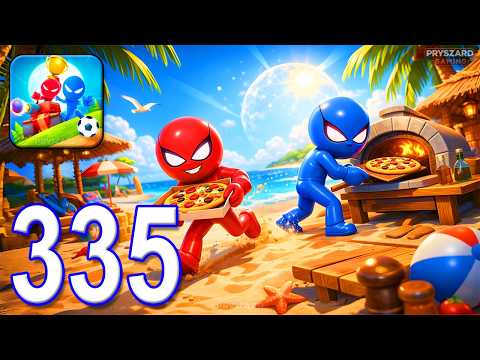 Stickman Party - Gameplay Part 335 Random Funny MiniGames 1 2 3 4 Plyer Free New Update Adventure