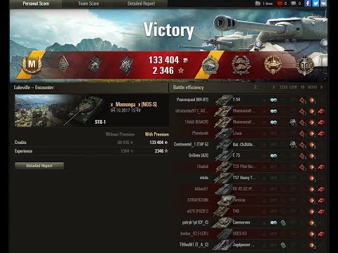 World of Tanks STB 1 Ace Tanker on Lakeville
