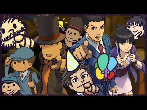PROFESSOR LAYTON VS. PHOENIX WRIGHT (Pt. 1 - HUH WHUH) ⫽ Barry