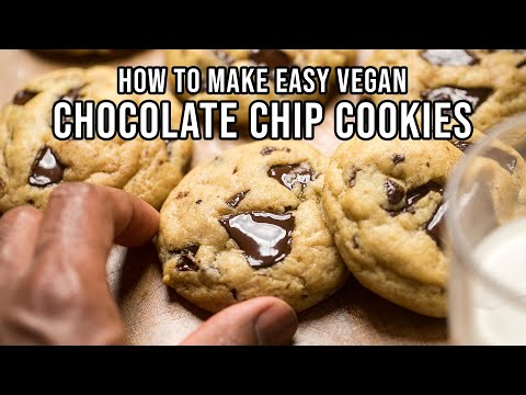 Easy Vegan Chocolate Chip Cookie Recipe