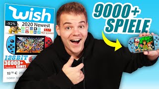 Ich teste eine Mini-Konsole mit über 9000 Spielen von Wish!