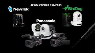 4K NDI Compatible PTZ Cameras