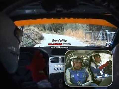 PATTI - CAMBRIA FABARIA RALLY 2008 PEUGEOT 206 WRC ON BOARD