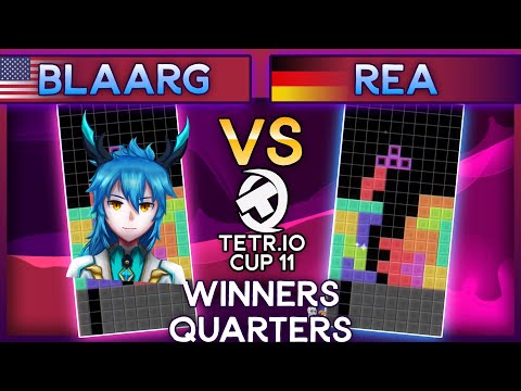TETR.IO Cup 11 - Blaarg Vs. Rea - Winners Quarters