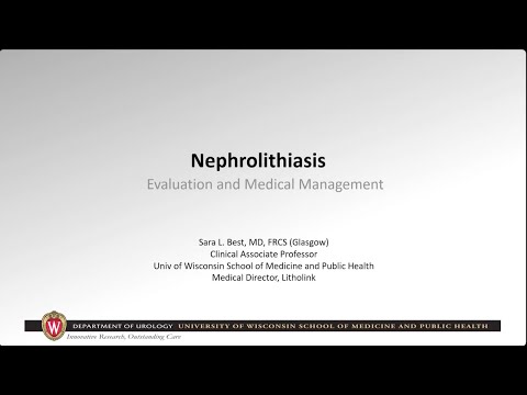 UW Urology Grand Rounds: Evaluation and Medical Management of Nephrolithiasis – 1/8/2025