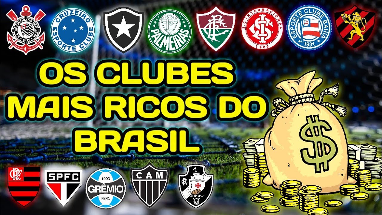 QUAIS SÃO OS CLUBES MAIS RICOS DO BRASIL  ? RANKING #SPORTSVALUE
