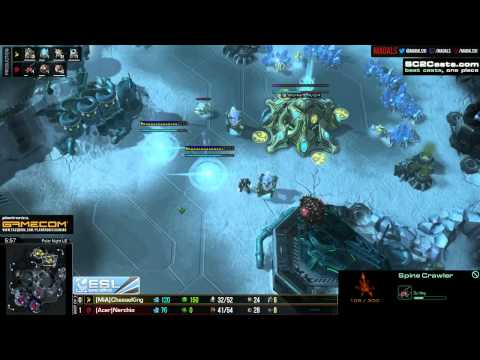 Nerchio vs CheeseKing   ZvP G2   Euro Seriers 3rd place