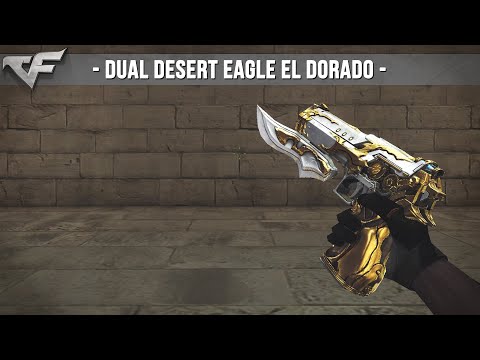 CrossFire China 2.0 : DUAL DESERT EAGLE EL DORADO (VIP) [Showcase]