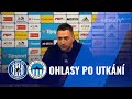 Jan Sedlák po utkání FORTUNA:LIGY s týmem FC Slovan Liberec