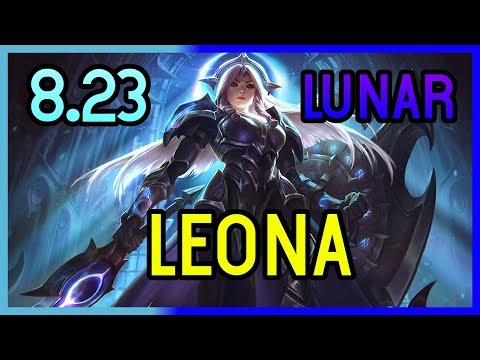 8.23 NEW LEONA LUNAR ECLIPSE SKIN - Diamond - League of Legends