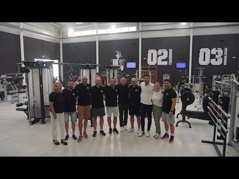 Inauguración del gimnasio del Pabellón de Deportes de Berja