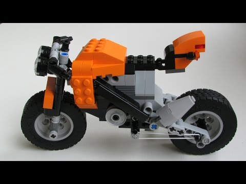 Vidéo LEGO Creator 7291 : La moto