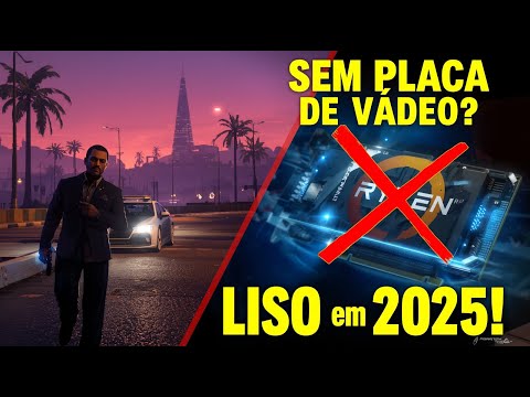 🎮 TESTANDO GTA RP NO RYZEN 5 5600GT — SEM PLACA DE VÍDEO?! 2025 😱