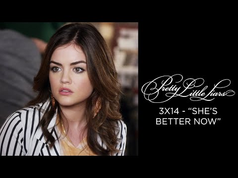 Pretty Little Liars - Spencer & Aria Talk About Mona Returning To School - "She's Better Now" (3x14)