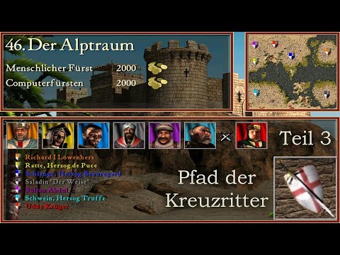 M46: The Nightmare - Part 3 - Crusader - Stronghold Crusader | Let's Play (German)