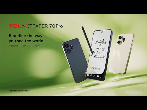 TCL NXTPAPER 70 Pro | Redefine the way you see the world.