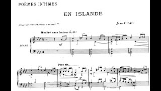 Jean Cras – Poèmes Intimes