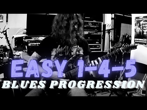 Killer Lesson On An Easy 1-4-5 Blues Progression In E - Blues Guitar Lesson