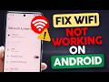 2026 FIX WiFi Not Turning On Problem In 5 Minutes On Android