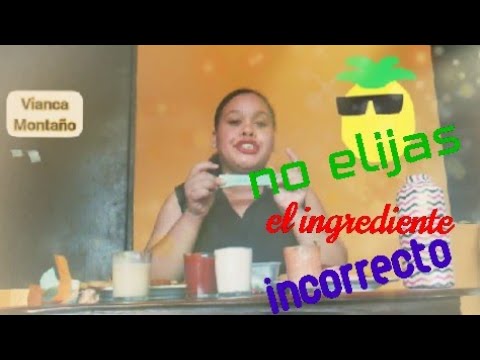 No elijas el ingrediente incorrecto (challenge 🤢😱)