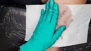 Gladiolus Flower Tattoo Timelapse