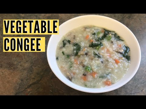 Vegetable Congee