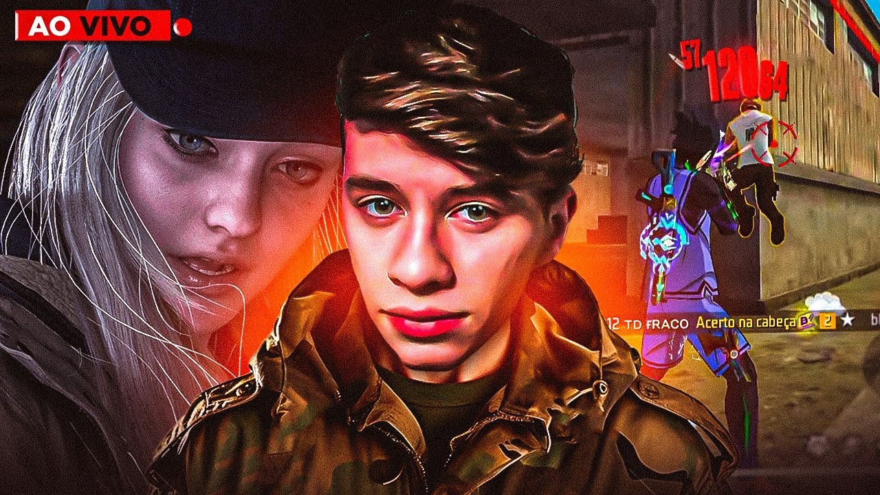 Free Fire E Sombras de Rose - Parte #1 🎄 APELAPATO LIVE ON 💙 MEGA