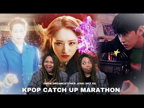 KPOP CATCH UP MARATHON | Onew, Dreamcatcher, jessi, DKZ, & XG | Reaction