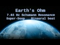 Earth S Ohm 7 83 Hz Deep Theta Binaural Beat Schumann Resonance For 12 Hours