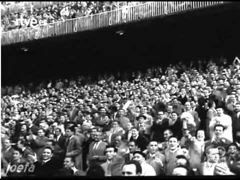 1957 Espanha 4 x 1 Escócia - Eliminatórias para ...