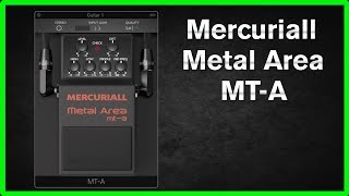 Video thumbnail for Mercuriall Metal Area MT-A - Free VST Plugin review and tone test by AleArzMusic