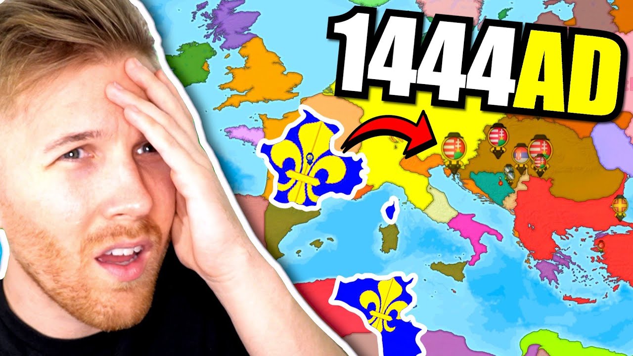 Can I Survive As FRANCE Against the Medieval World?! (Dummynation)