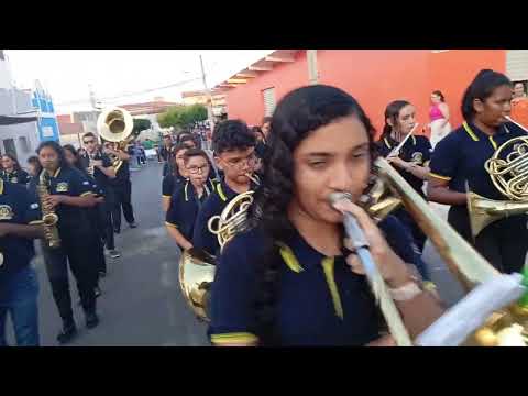 Filarmônica de CRUZETA. homenagem a Sílvio Santos. arr. Edmael Santos