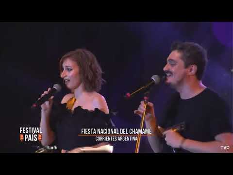 “Coplas de la orilla” - Victoria Birchner y Franco Luciani en la Fiesta Nacional del Chamamé