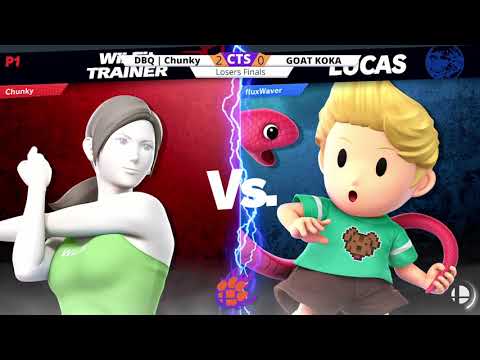 Clocktower Smash 70 - Losers Finals - Chunky (Wii Fit Trainer) vs. fluxWaver (Lucas) - SSBU