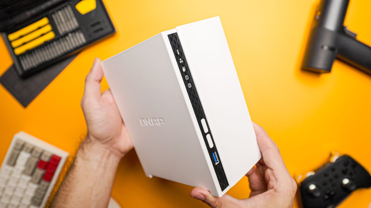 CRIEI MINHA PRÓPRIA "NÚVEM" NAS!