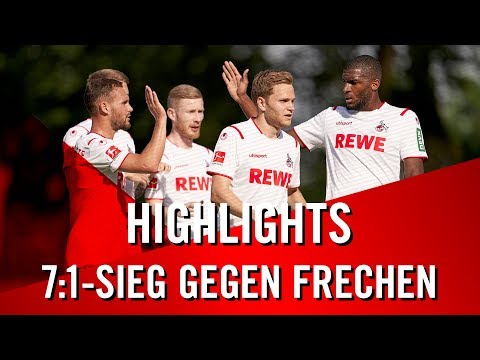 SIEBEN TORE gegen Frechen | 1. FC Köln | HIGHLIGHTS vom Testspiel